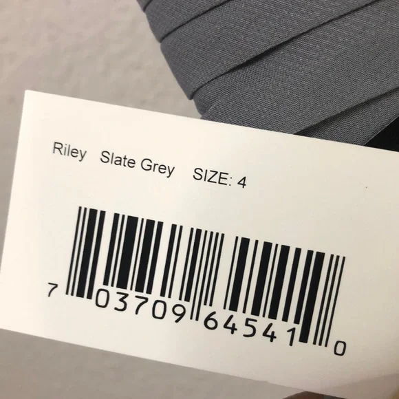 ‼️LAST CHANCE‼️Weddington Way || NWT || Adrianna Papell Riley Slate Grey Dress - Picture 9 of 12